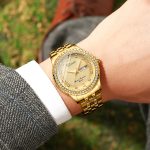 CHENXI Luxury Gold Plated Classic Couple Watch Set - W4 - Image 4