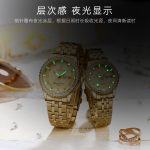CHENXI Luxury Gold Plated Classic Couple Watch Set - W4 - Image 2